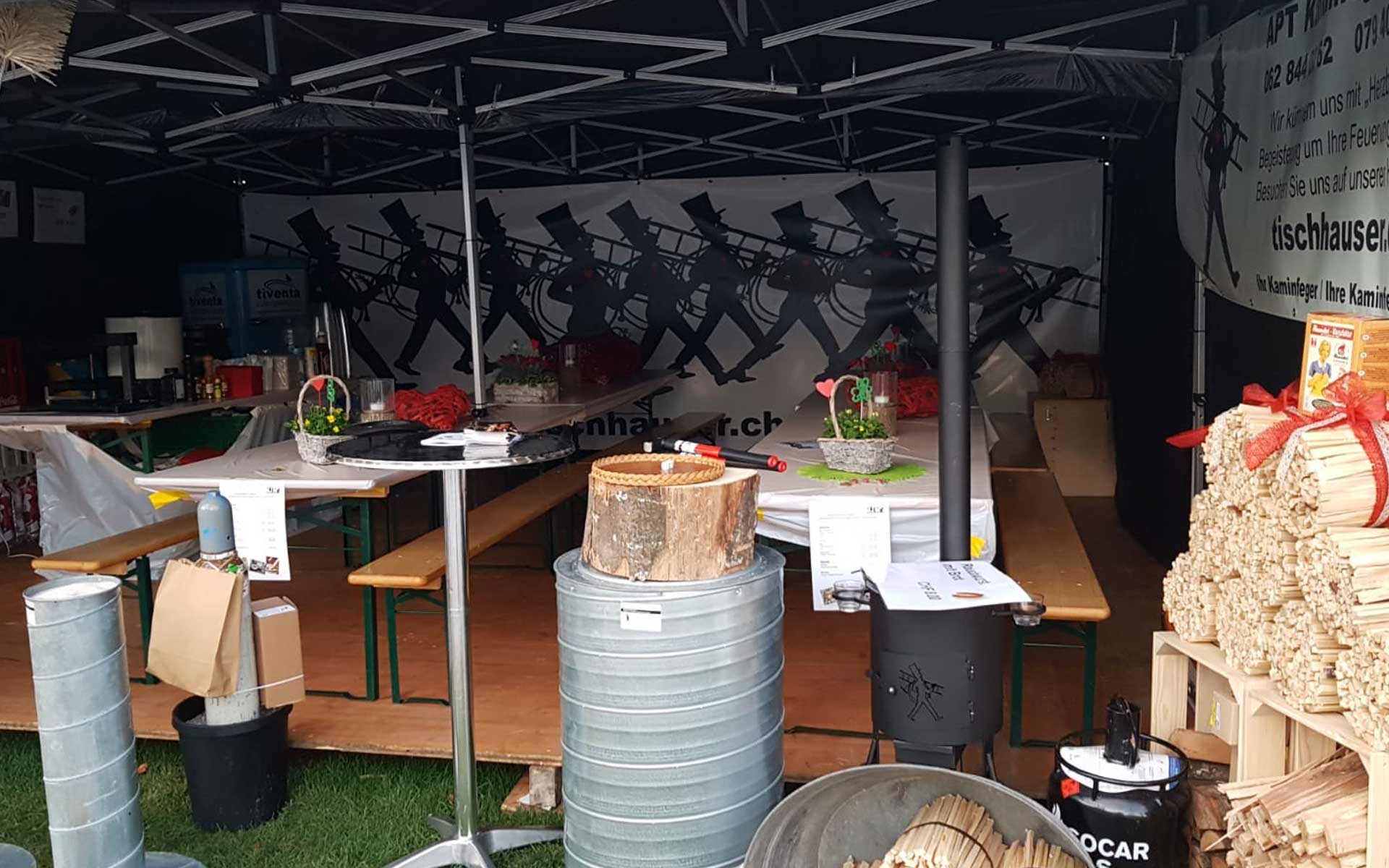 Unser Stand an der Gewerbeausstellung 2018